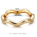 Luxe Bold Geometric Bangle Set 4