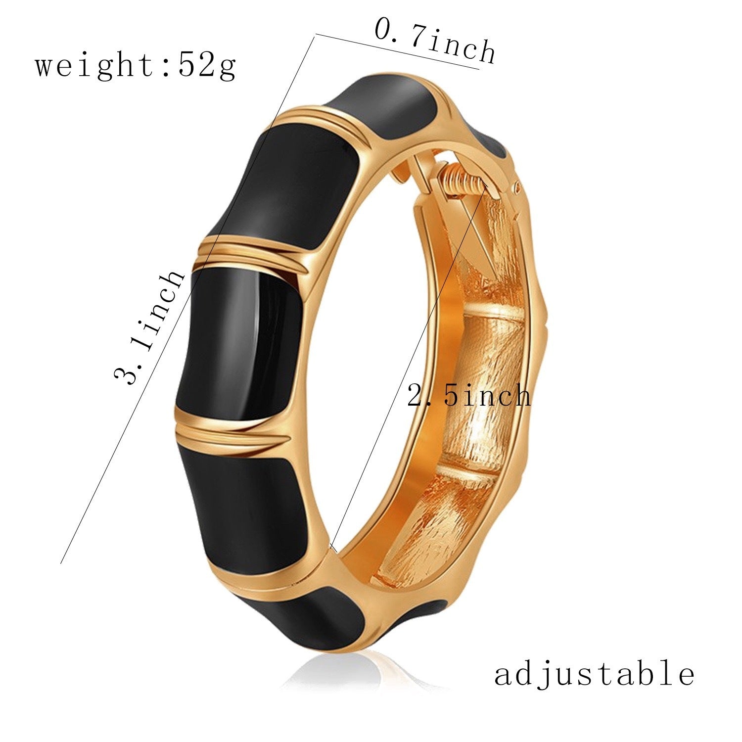 Luxe Bold Geometric Bangle Set 4